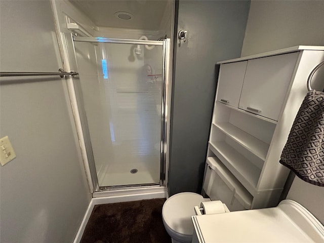 1016 1st St NW, Altoona, IA 50009 - bathroom with a shower stall and toilet