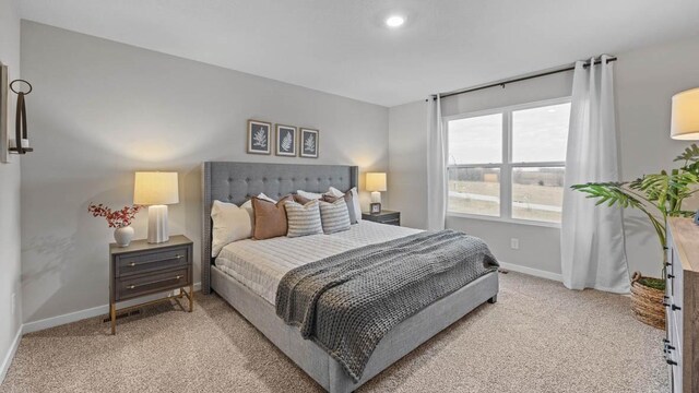 25067 Eagle Vista Dr, Adel, IA 50003 - bedroom featuring light carpet