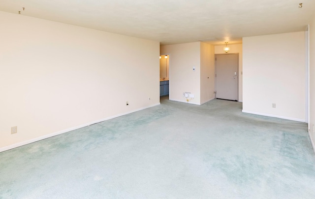3663 Grand Ave Unit 501, Des Moines, IA 50312 - empty room with light colored carpet and baseboards