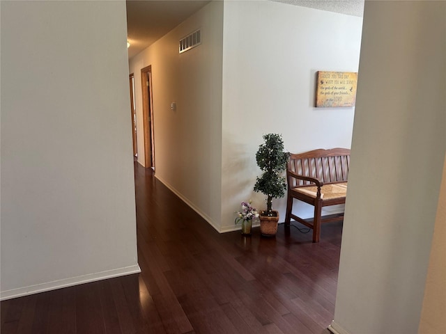 311 W View Dr, Osceola, IA 50213 - hallway featuring hardwood / wood-style flooring and baseboards