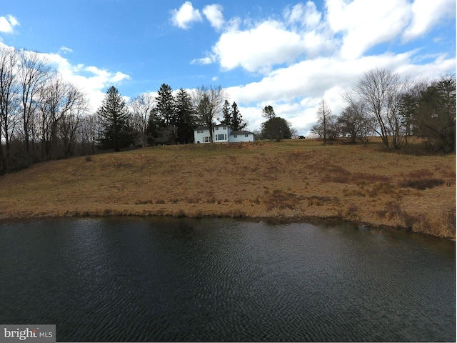 view of water feature