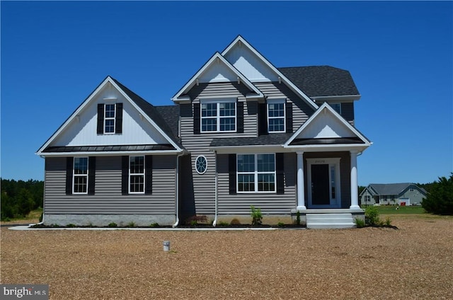 view of craftsman inspired home