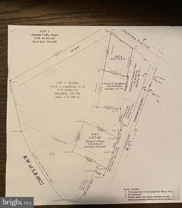 USROUTE322ANDROUTE35 Kauffman Ln, Mifflintown, PA 17059