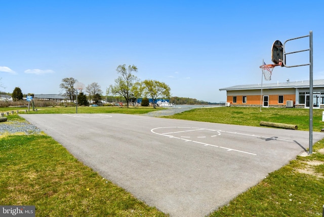 3621 Edgemont St, Edgewater, MD 21037 - view of basketball court featuring community basketball court and a yard