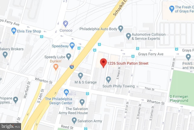 1226 S Patton St, Philadelphia PA, 19146 land for sale