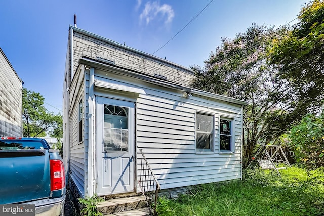 view of property exterior