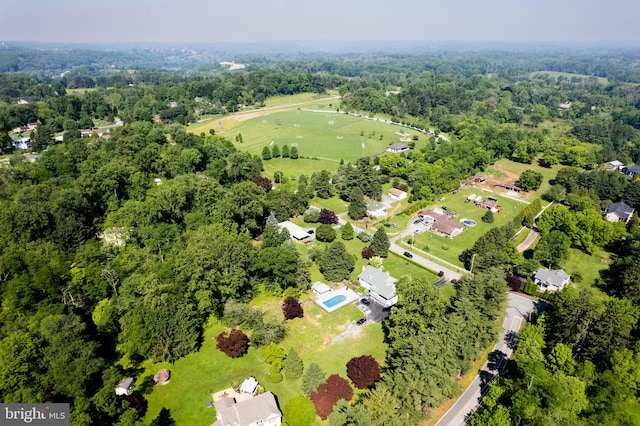 view of drone / aerial view