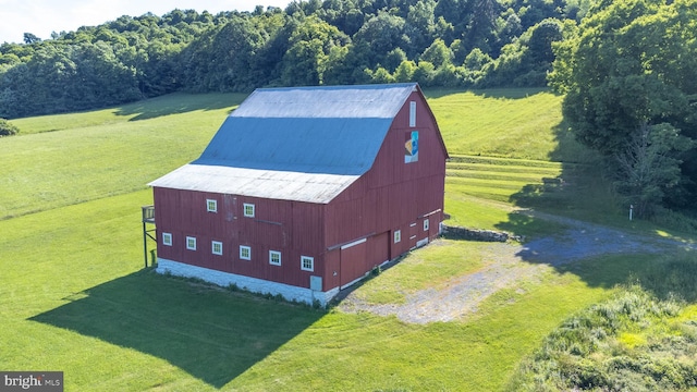 view of drone / aerial view