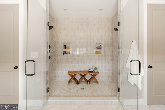 85 Janine Way Unit Devonshire, West Grove, PA 19390 - bathroom featuring a shower stall