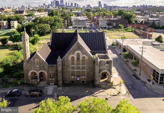 view of drone / aerial view