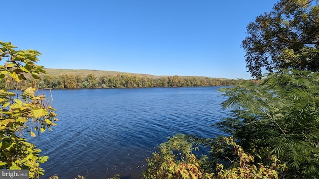 view of water view