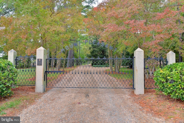 view of gate