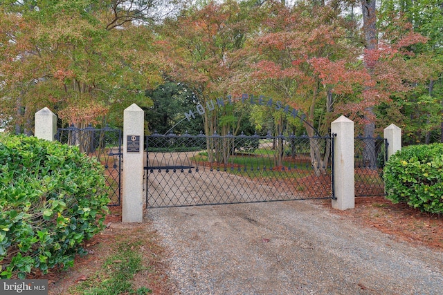 view of gate