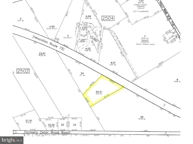 L24.01 N Rte 73, Berlin NJ, 08009 land for sale