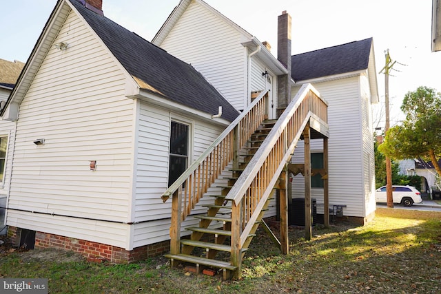 view of back of house