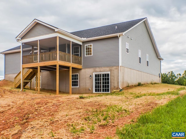 view of rear view of house