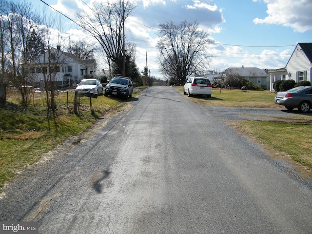 view of road