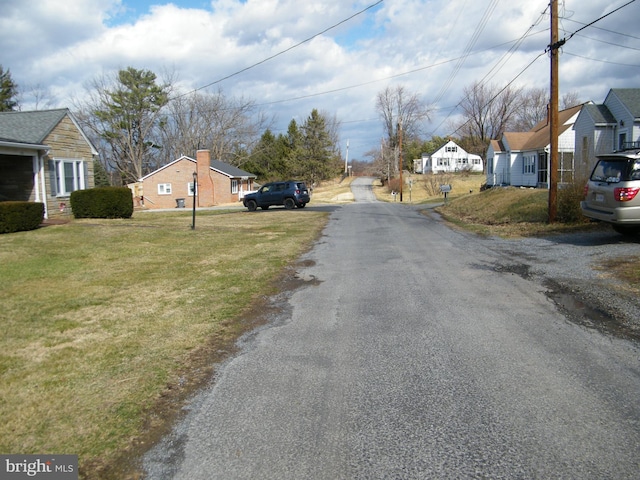 view of road