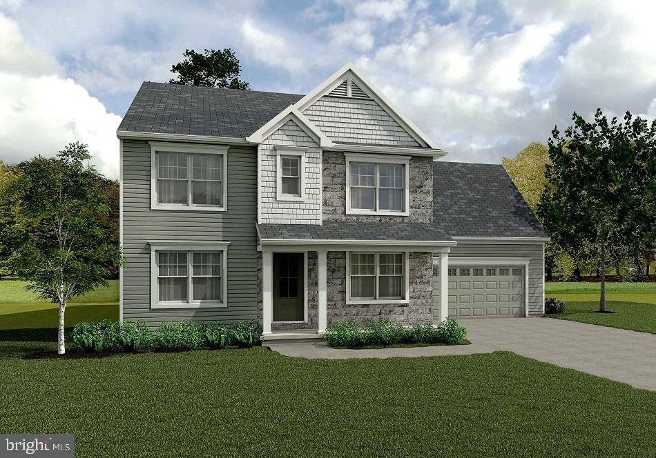 1 Reserve Ln Glen Mary Plan, Unit Glen Mary Plan, Mechanicsburg, PA 17050 - view of front of home with a front yard and a garage