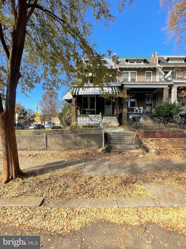 view of back of property