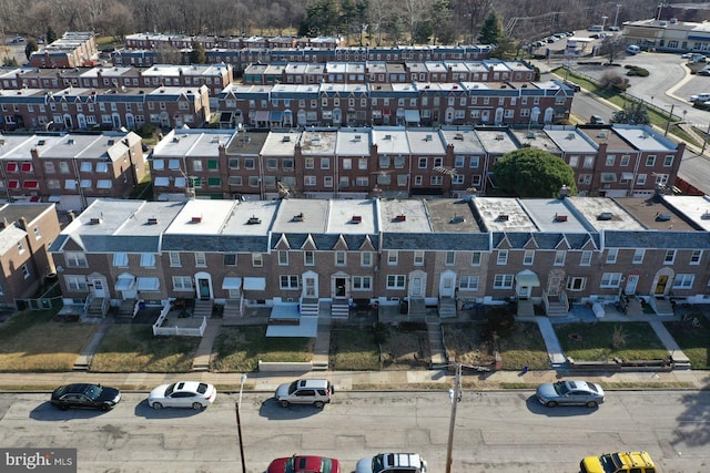 view of birds eye view of property