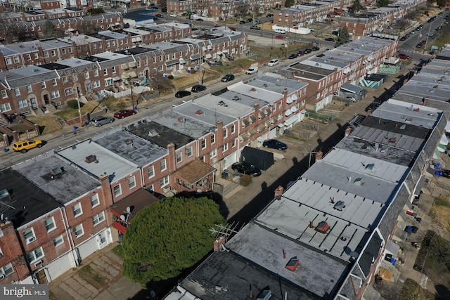 view of aerial view