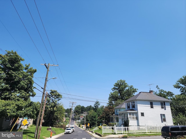 view of street