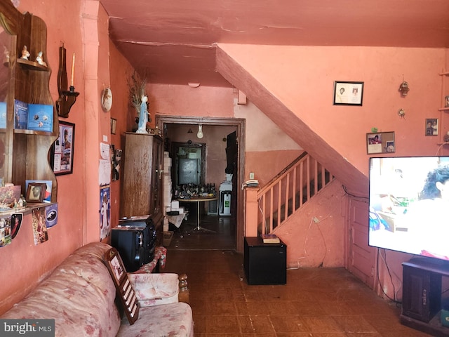 view of living room