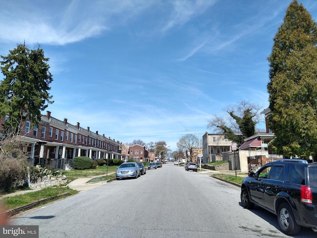 view of street