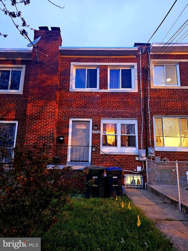 view of townhome / multi-family property