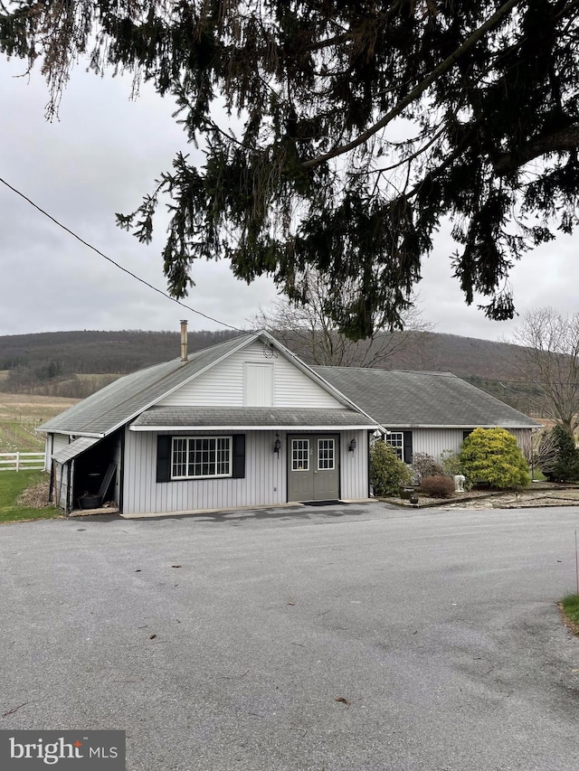 view of ranch-style home