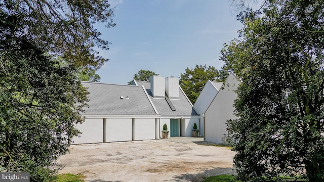 view of rear view of house