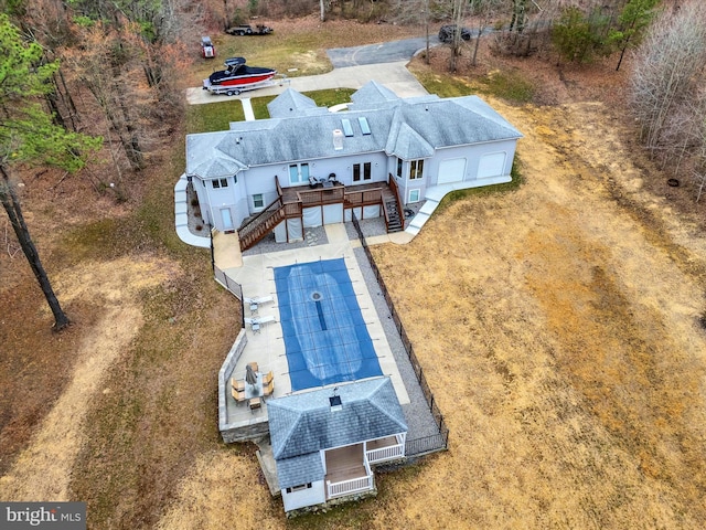 aerial view