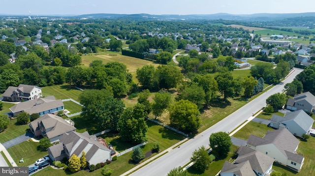 view of drone / aerial view