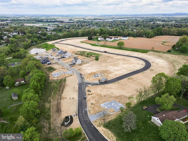 view of aerial view