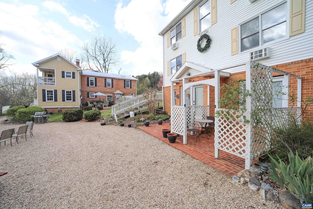 exterior space with a patio area