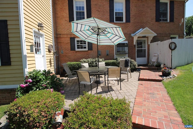 view of patio / terrace