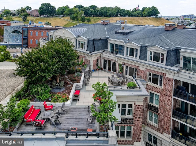 view of birds eye view of property