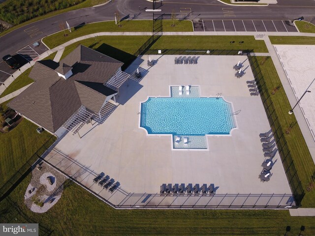 aerial view