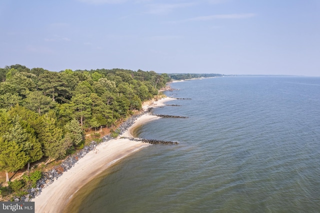 water view with a beach view