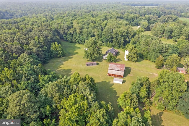 view of drone / aerial view