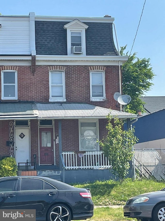 multi unit property with covered porch