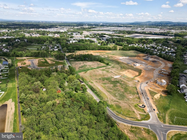 view of aerial view