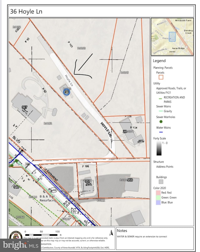 36 Hoyle Ln, Severna Park MD, 21146 land for sale
