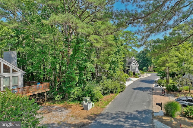 view of road