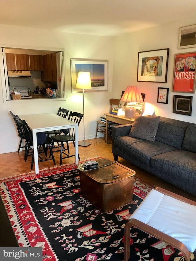 view of living room