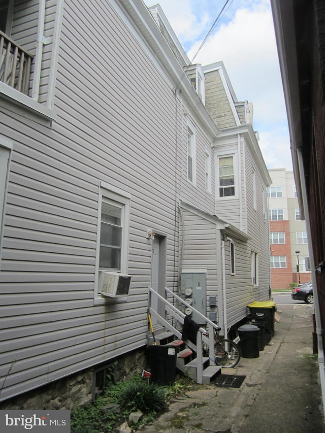 view of rear view of house