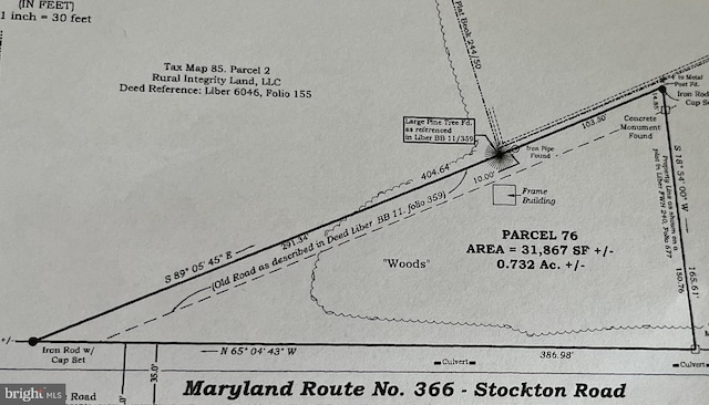 LOT76 Stockton Rd, Stockton MD, 21864 land for sale