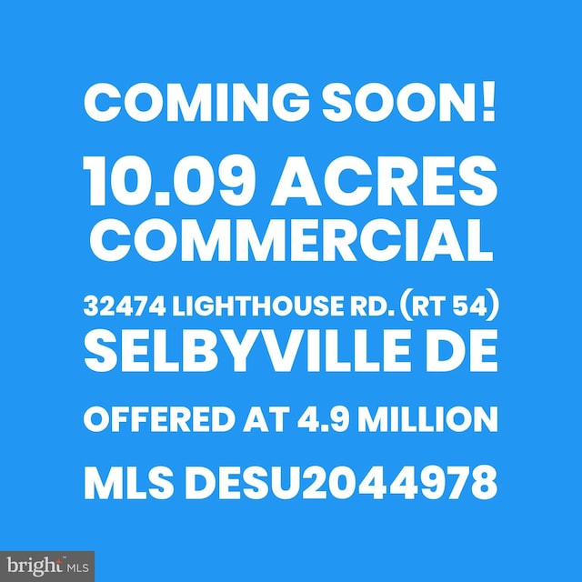 32474 Lighthouse Rd, Selbyville DE, 19975 land for sale