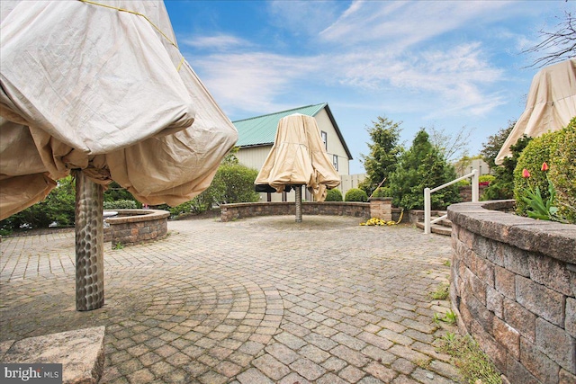 view of patio